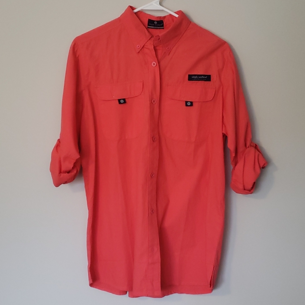 Simply Southern Women's Fishing Shirt